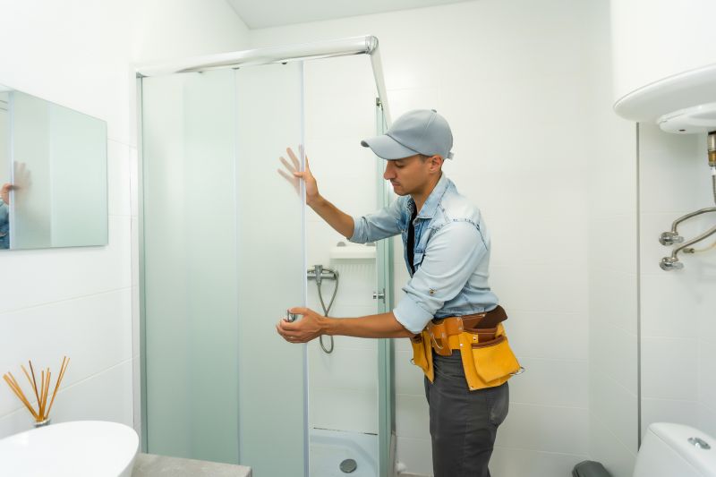 Products For Shower Door Installations in use